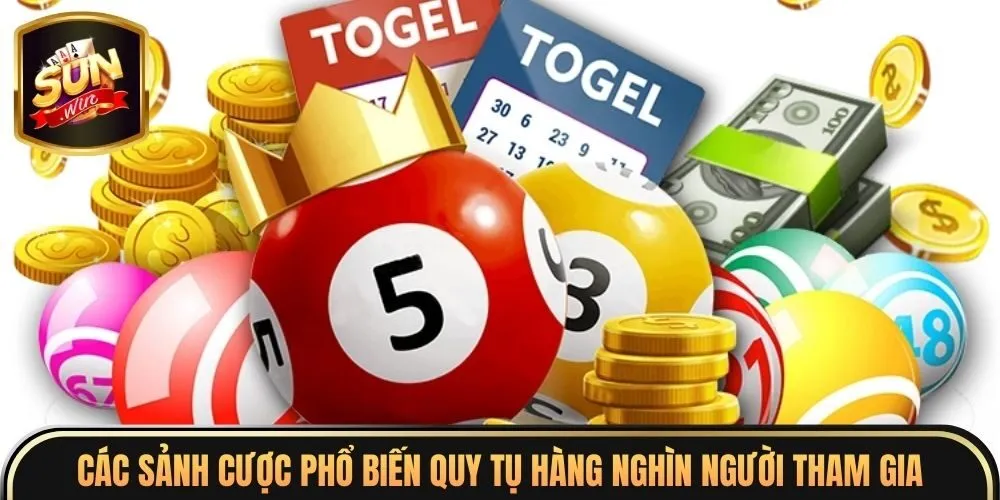 Các sảnh cược phổ biến quy tụ hàng nghìn người tham gia